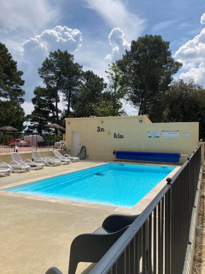 Camping La Simioune En Provence 볼렌느 외부 사진